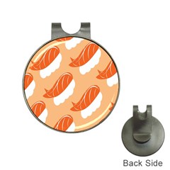 Fish Eat Japanese Sushi Hat Clips with Golf Markers