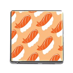 Fish Eat Japanese Sushi Memory Card Reader (Square)