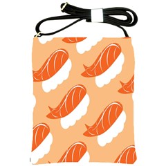 Fish Eat Japanese Sushi Shoulder Sling Bags
