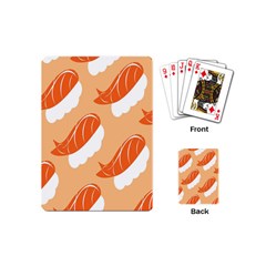 Fish Eat Japanese Sushi Playing Cards (Mini) 