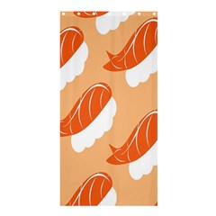 Fish Eat Japanese Sushi Shower Curtain 36  x 72  (Stall) 