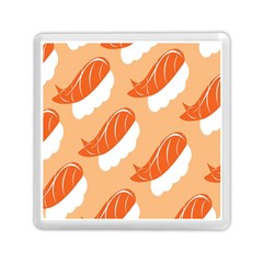 Fish Eat Japanese Sushi Memory Card Reader (Square) 