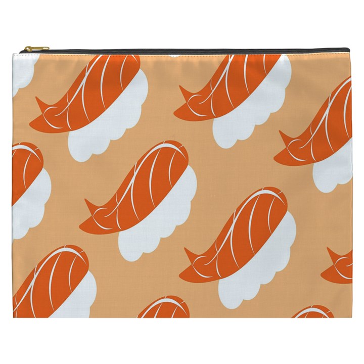 Fish Eat Japanese Sushi Cosmetic Bag (XXXL) 