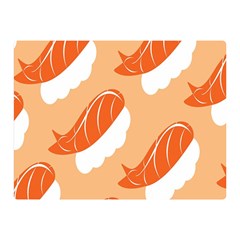 Fish Eat Japanese Sushi Double Sided Flano Blanket (Mini) 