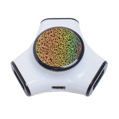 Crystals Rainbow 3-port Usb Hub