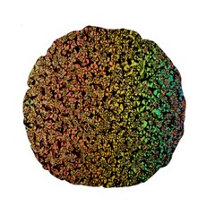 Crystals Rainbow Standard 15  Premium Round Cushions