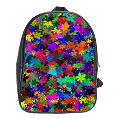 Flowersfloral Star Rainbow School Bags(large) 