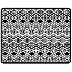 Aztec Design Pattern Double Sided Fleece Blanket (Medium) 