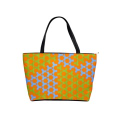 Green Blue Orange Shoulder Handbags