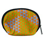 Green Blue Orange Accessory Pouches (Medium)  Back