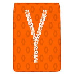 Iron Orange Y Combinator Gears Flap Covers (s)  by Mariart