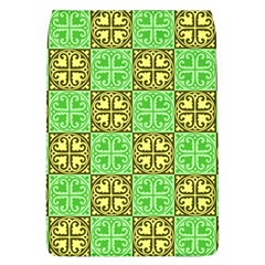 Clipart Aztec Green Yellow Flap Covers (l)  by Mariart