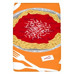 Instant Noodles Mie Sauce Tomato Red Orange Knife Fox Food Pasta Flap Covers (s)  by Mariart