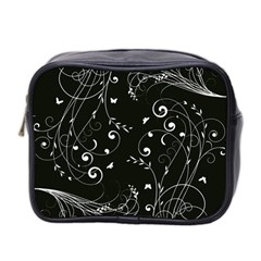 Floral Design Mini Toiletries Bag 2-side