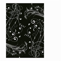 Floral Design Small Garden Flag (two Sides)