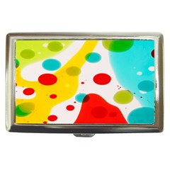 Polkadot Color Rainbow Red Blue Yellow Green Cigarette Money Cases