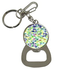 Paint On A White Background           Bottle Opener Key Chain by LalyLauraFLM