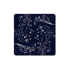 Floral Design Square Magnet