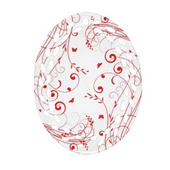 Floral Design Ornament (oval Filigree)