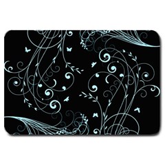 Floral Design Large Doormat 