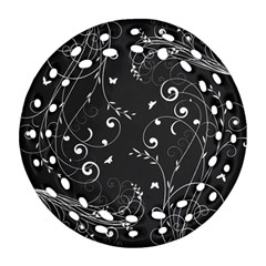 Floral Design Ornament (round Filigree)