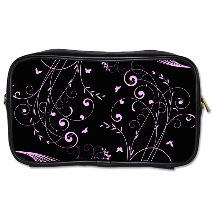 Floral design Toiletries Bags