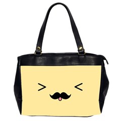 Mustache Office Handbags (2 Sides)  by Nexatart