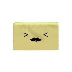 Mustache Cosmetic Bag (xs) by Nexatart