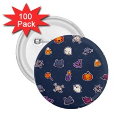 Kawaiieen Pattern 2.25  Buttons (100 pack) 