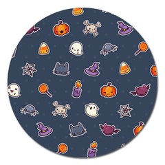 Kawaiieen Pattern Magnet 5  (Round)