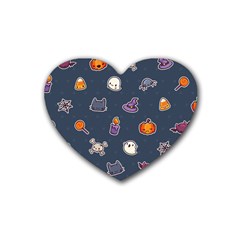 Kawaiieen Pattern Heart Coaster (4 pack) 