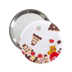 Chocopa Panda 2 25  Handbag Mirrors