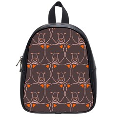 Bears Pattern School Bags (small)  by Nexatart