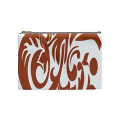 Sign Red Polka Cosmetic Bag (medium) 