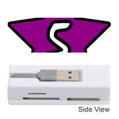 Star Five Purple White Memory Card Reader (stick) 