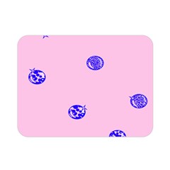 Star Space Balloon Moon Blue Pink Circle Round Polkadot Double Sided Flano Blanket (mini)  by Mariart