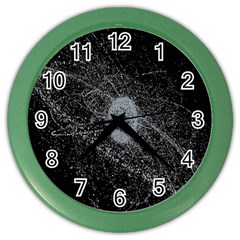 Space X Circle Line Black Color Wall Clocks