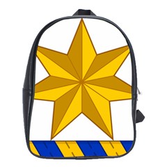 Star Yellow Blue School Bags(large) 