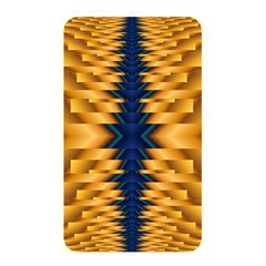 Plaid Blue Gold Wave Chevron Memory Card Reader