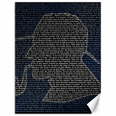 Sherlock Quotes Canvas 12  X 16  