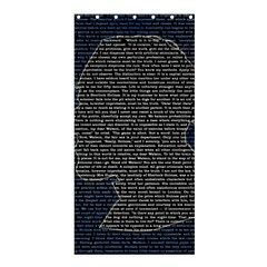 Sherlock Quotes Shower Curtain 36  X 72  (stall)  by Mariart