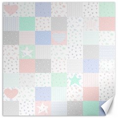 Sweet Dreams Rag Quilt Canvas 20  X 20  