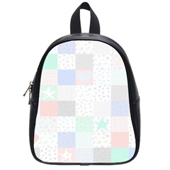 Sweet Dreams Rag Quilt School Bags (small)  by Mariart