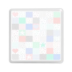 Sweet Dreams Rag Quilt Memory Card Reader (square) 