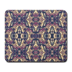 Multicolored Modern Geometric Pattern Large Mousepads by dflcprints