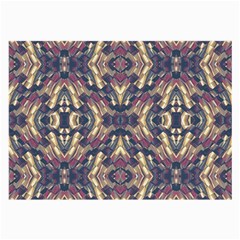 Multicolored Modern Geometric Pattern Large Glasses Cloth (2-side) by dflcprints