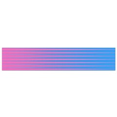 Turquoise Pink Stripe Light Blue Flano Scarf (small) by Mariart
