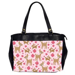 Preety Deer Cute Office Handbags (2 Sides)  by Nexatart