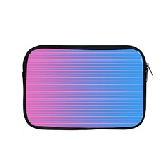 Turquoise Pink Stripe Light Blue Apple Macbook Pro 15  Zipper Case by Mariart