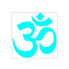 Hindu Om Symbol (cyan) Satin Bandana Scarf by abbeyz71